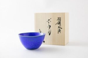 ボウル(大)瑠璃水滴