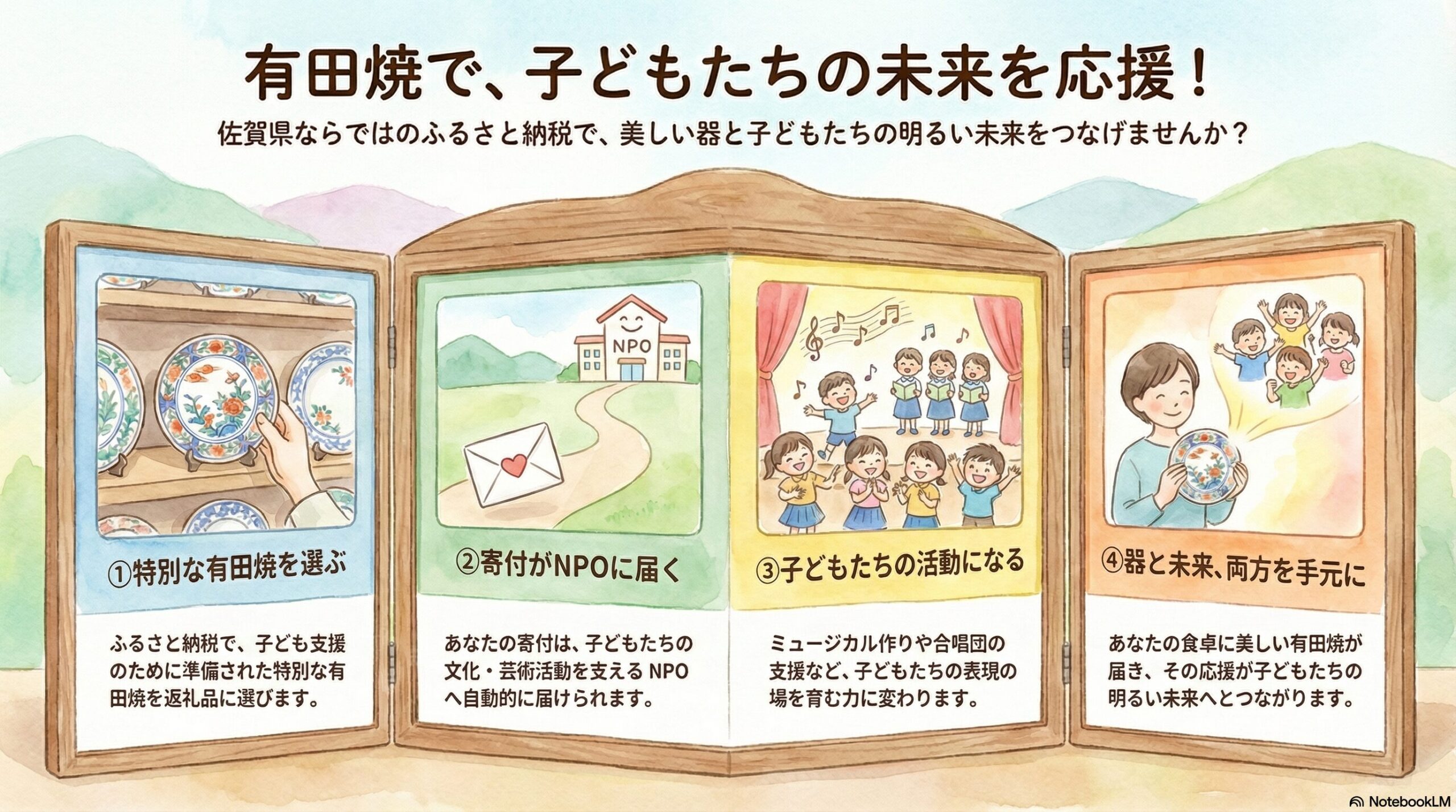 有田焼の特別なふるさと納税制度